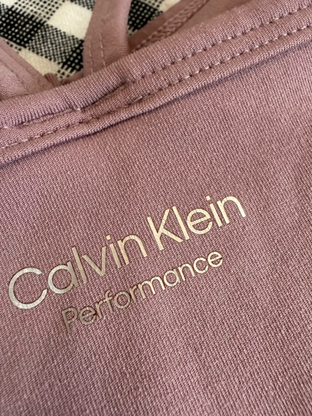 Calvin Klein Performance Dusty Rose Butter Soft Athletic Tank Romper - Picture 5 of 6